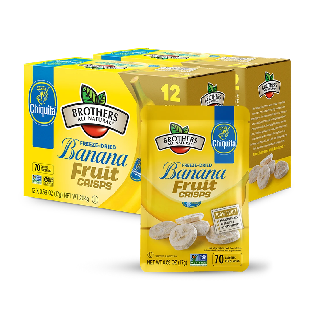 freeze-dried banana from Brothers All Natural.